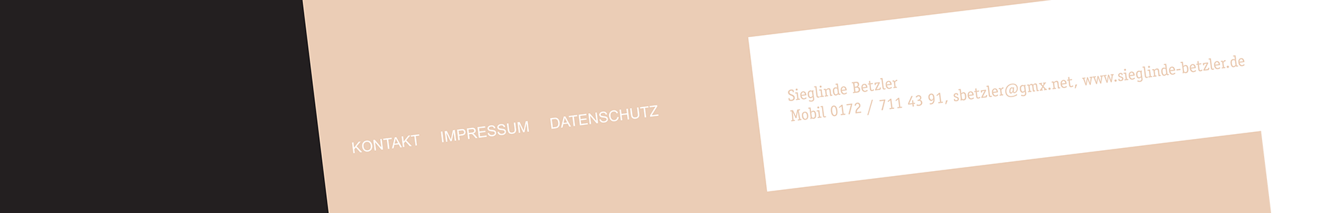 Kontakt - Impressum - Datenschutz